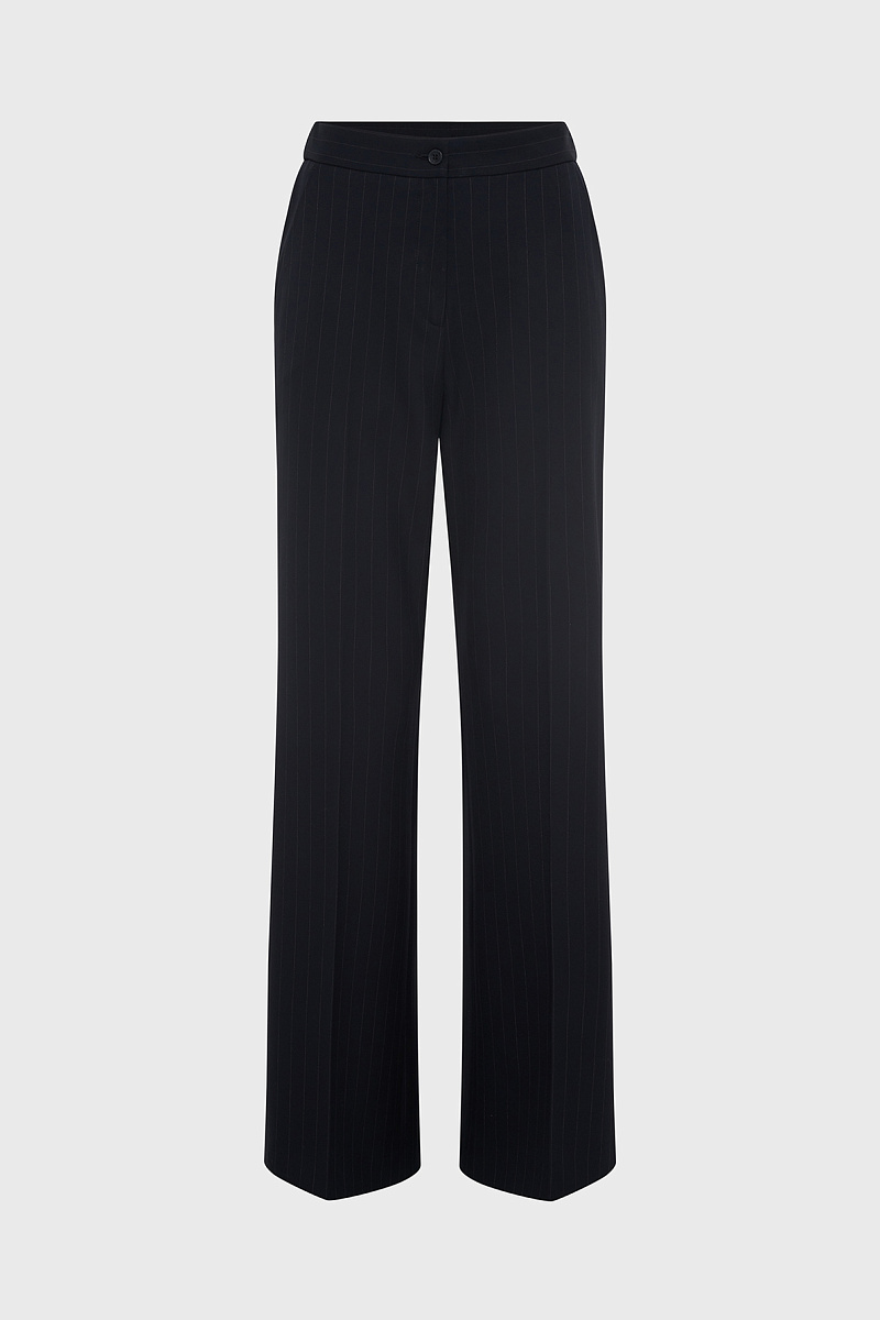 LAEL - Брюки широкого кроя в тонкую полоску