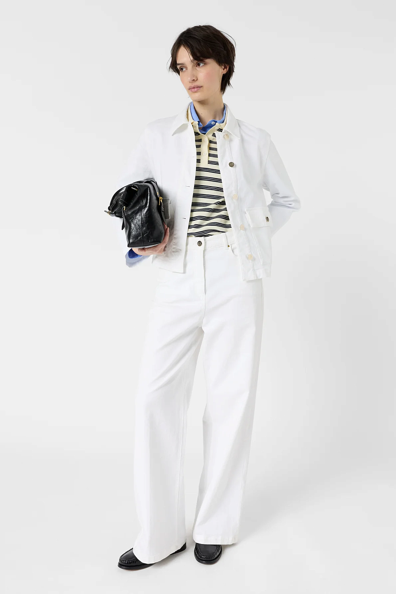 THYRA - Белая джинсовая куртка