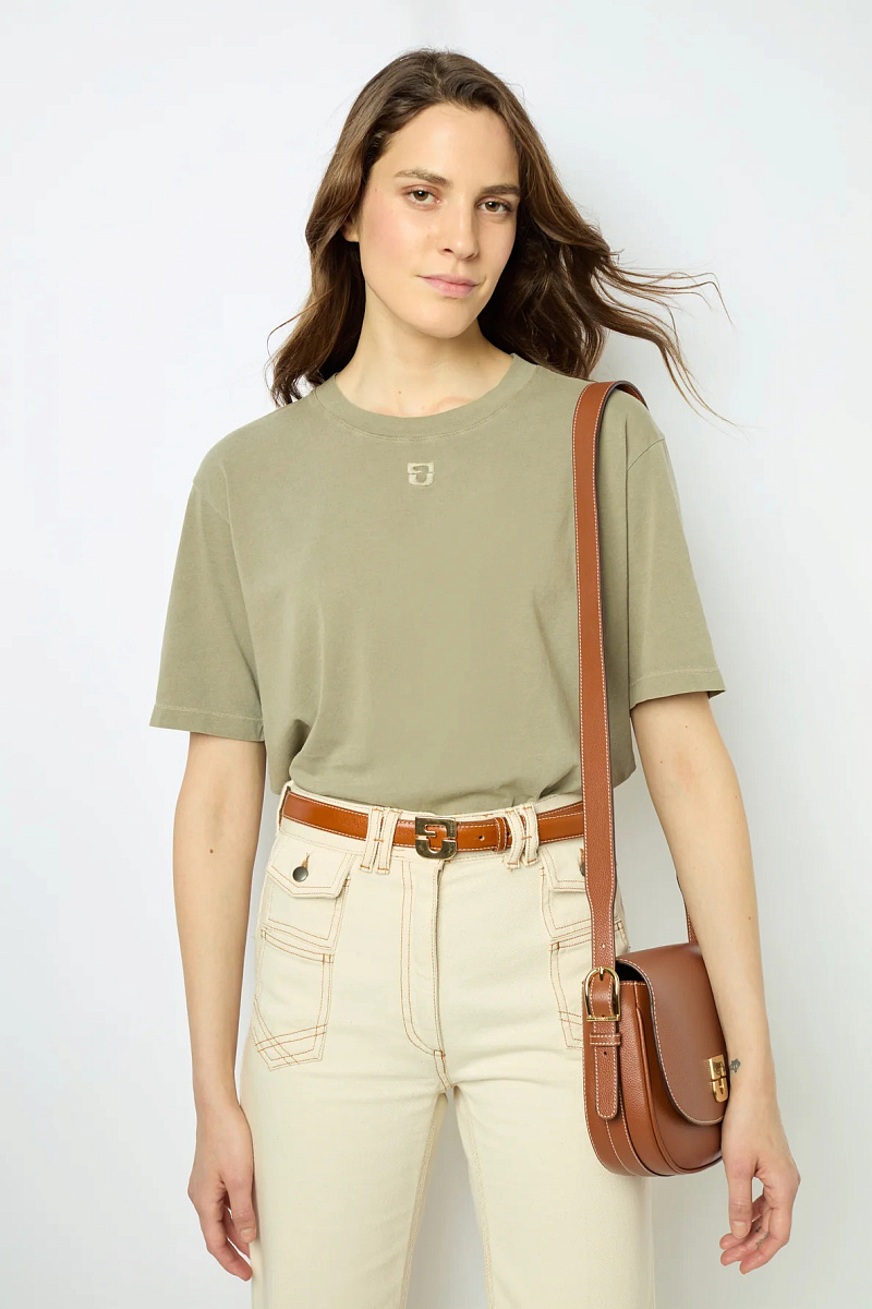 LE CAMILLE - Сумка-мессенджер из кожи