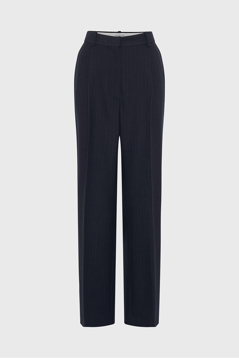 CHARLENE - Брюки в тонкую полоску