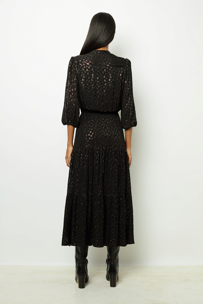 STEPHY - Макси-платье с люрексом