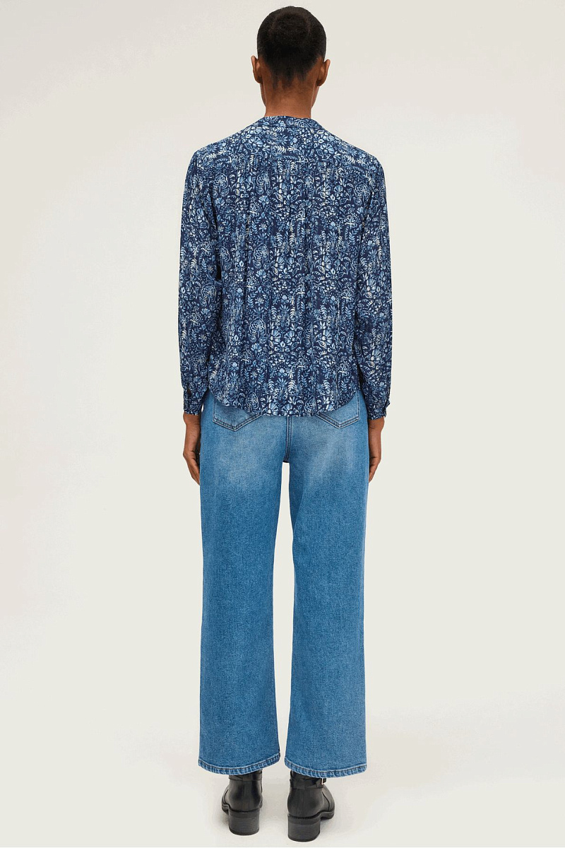 AKINA - Блуза с растительным принтом AKINA - Блуза с растительным принтом
