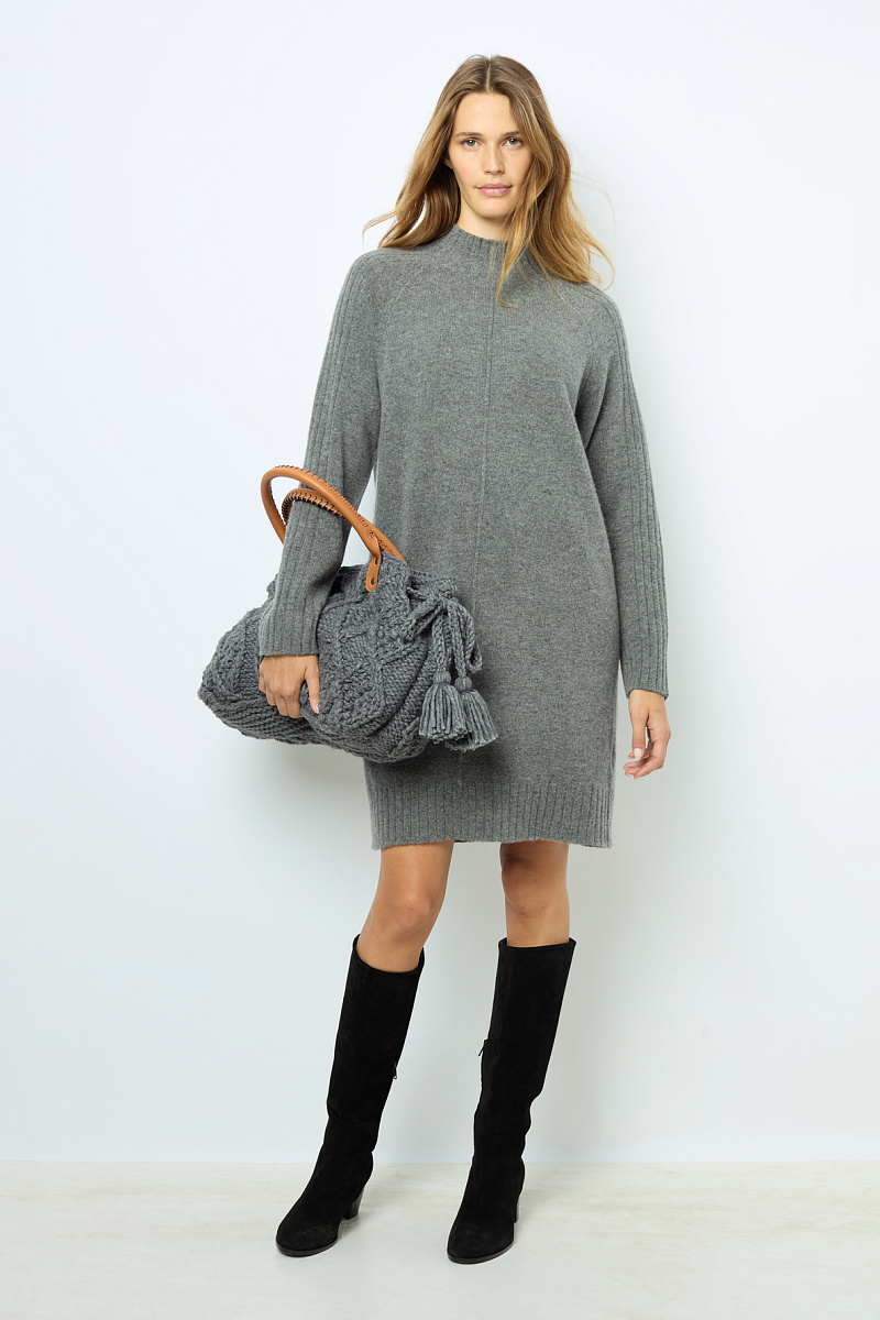 SOLIA - Мини-платье из шерсти и кашемира