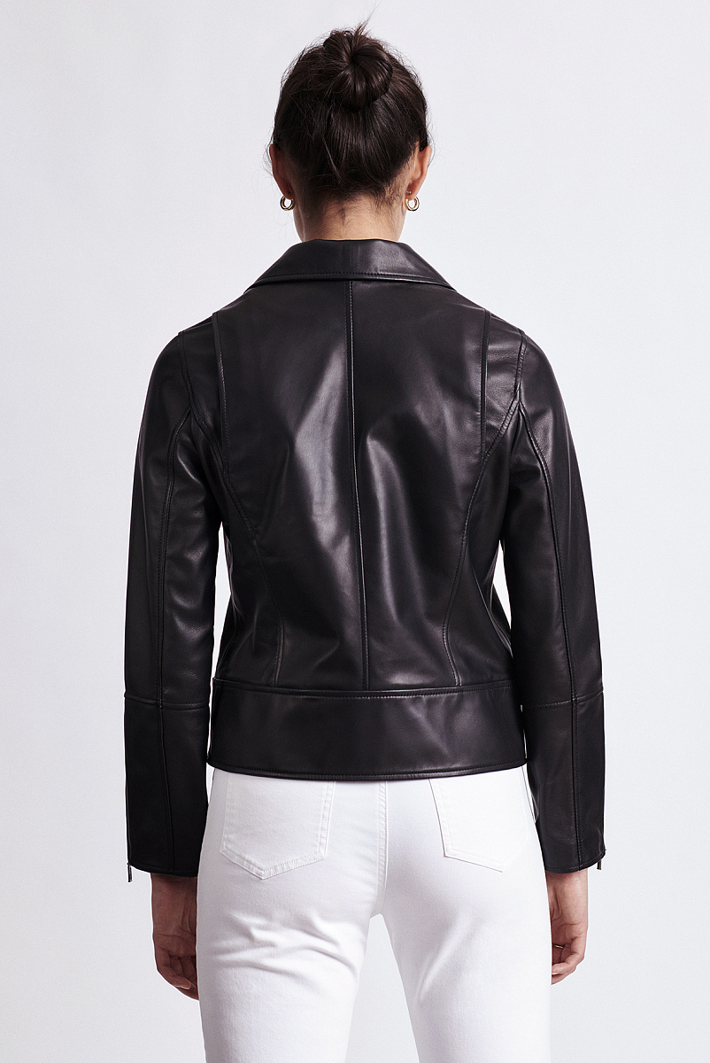 GIULIA - Кожаная куртка в байкерском стиле
