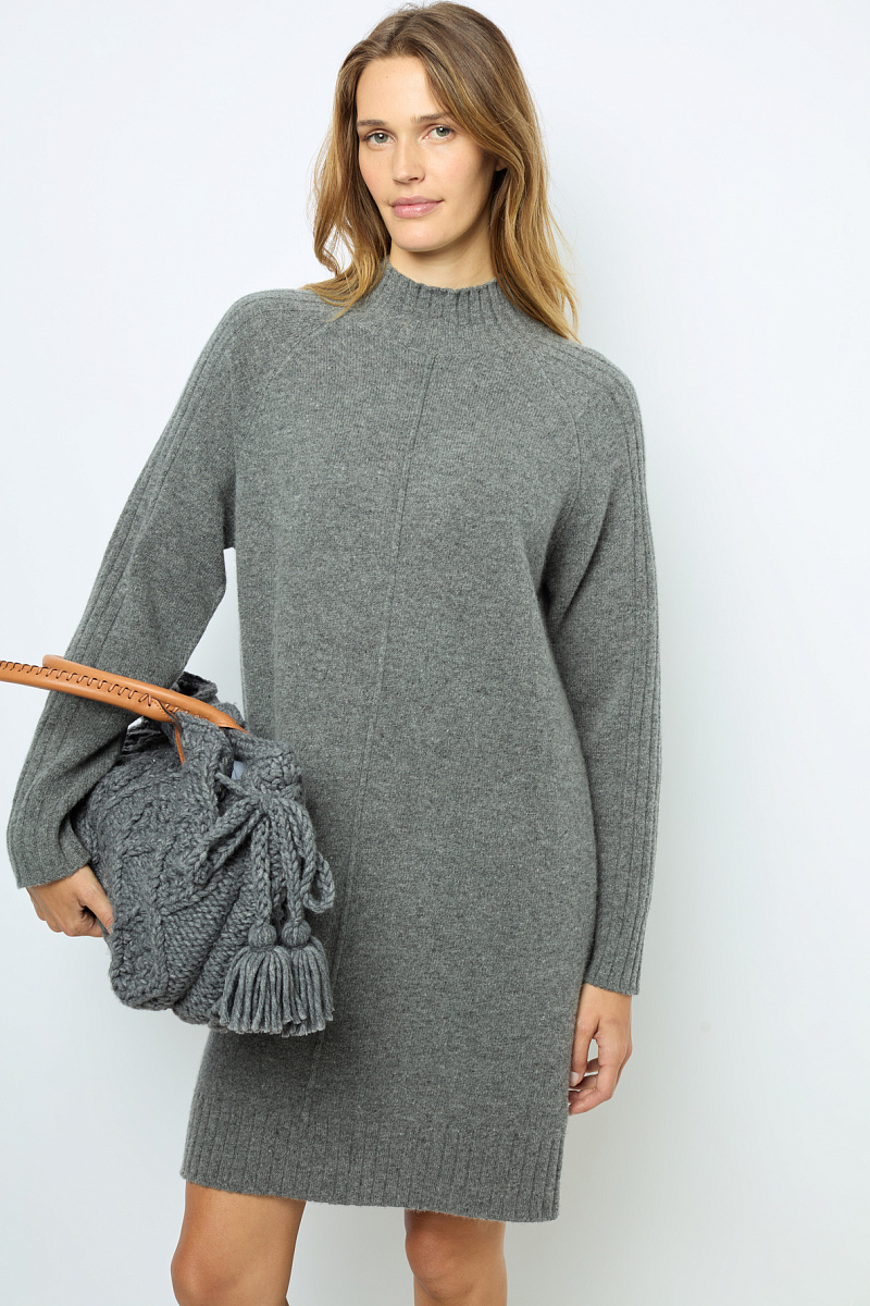 SOLIA - Мини-платье из шерсти и кашемира