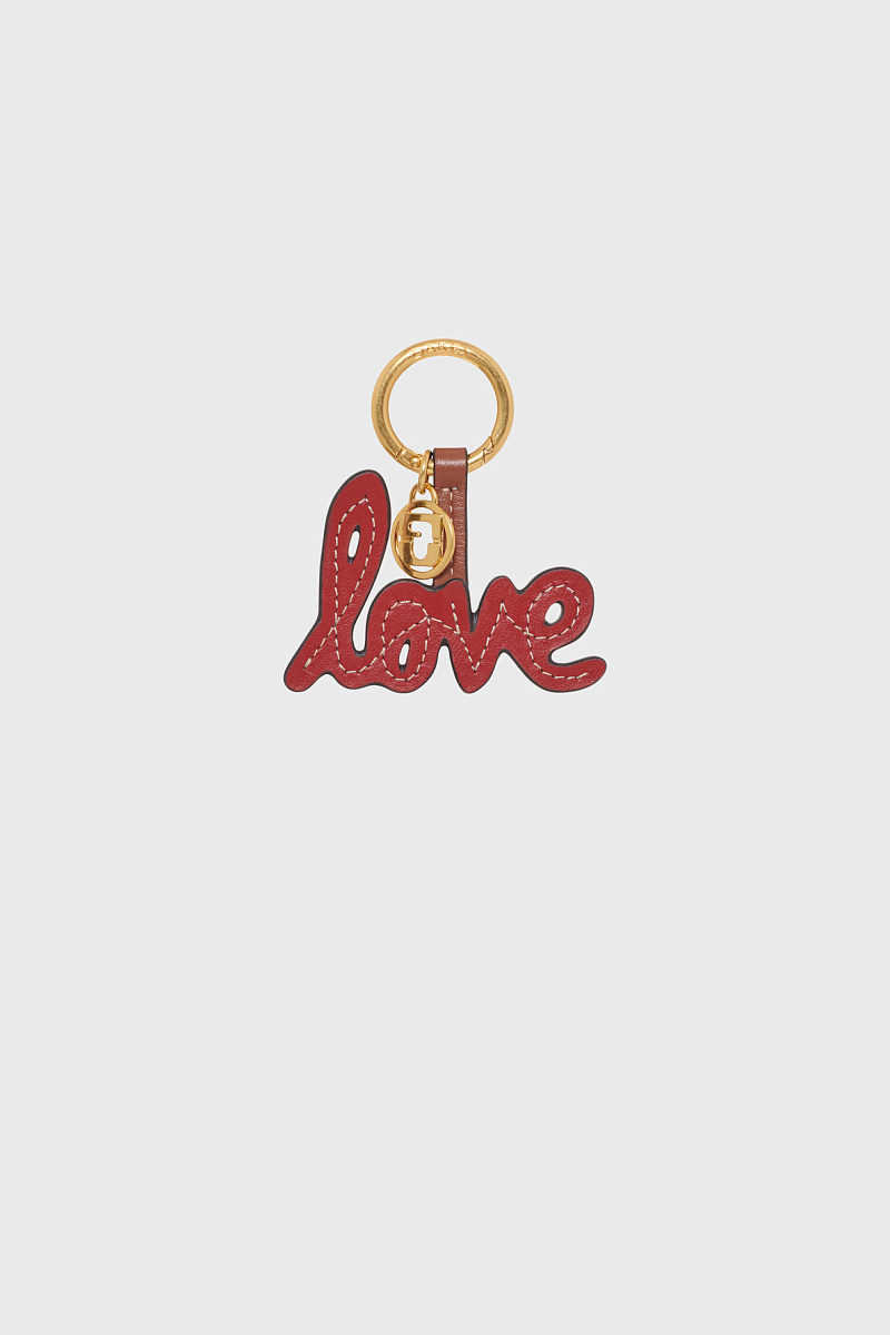 LOVE - Кожаный брелок