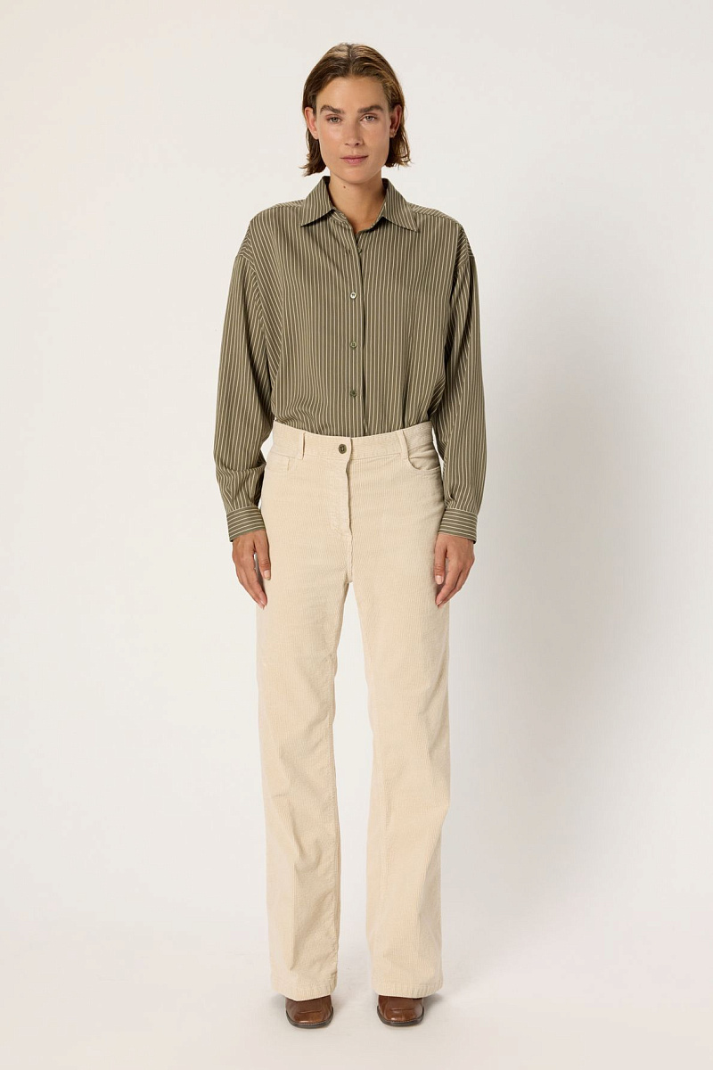 CHANTAL - Расклешенные вельветовые брюки CHANTAL - Расклешенные вельветовые брюки