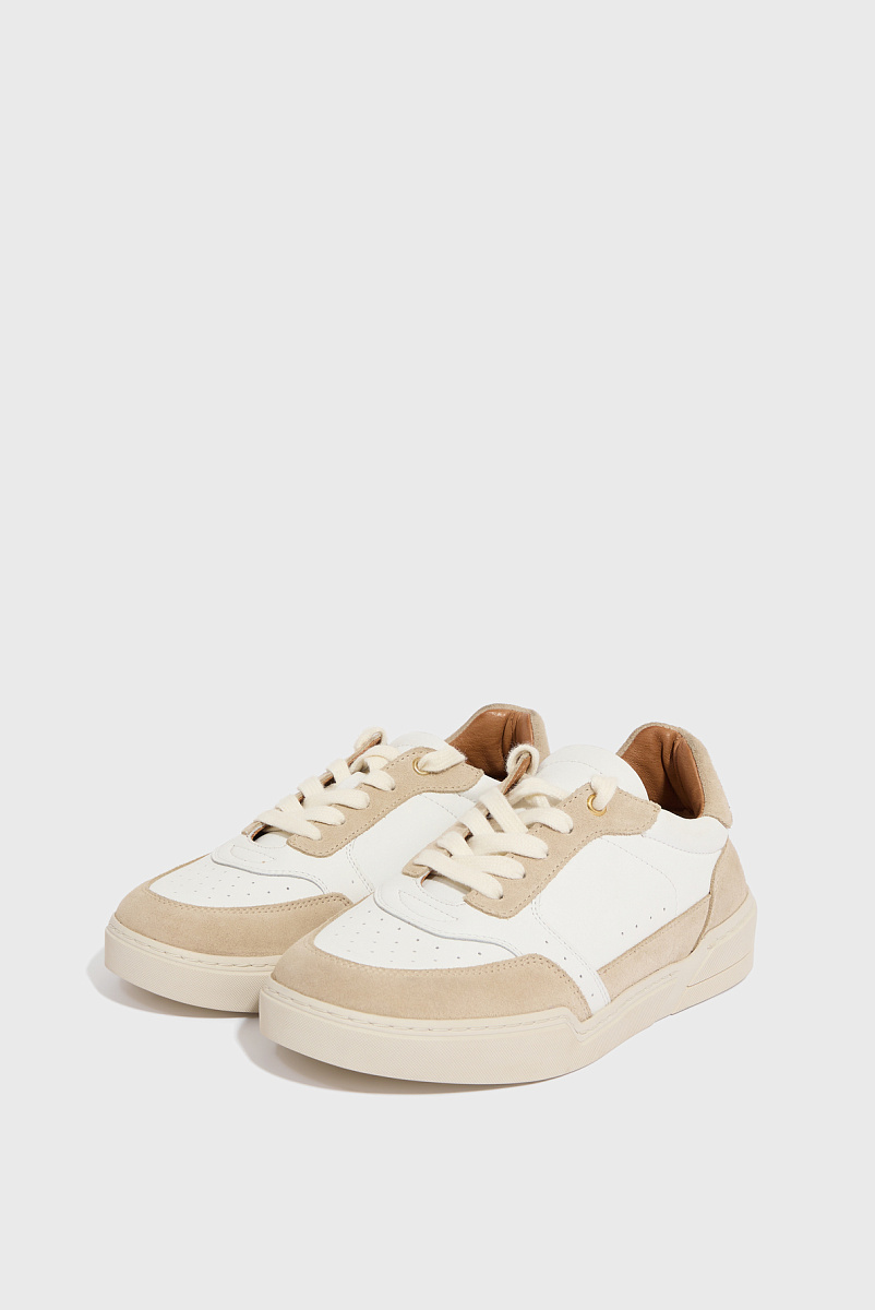 NINA - Кеды из кожи и замши