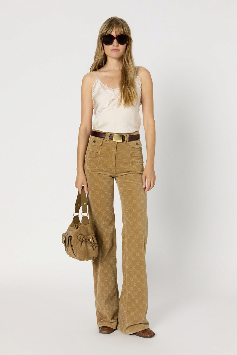 ALISON - Кружевной топ с тонкими бретелями