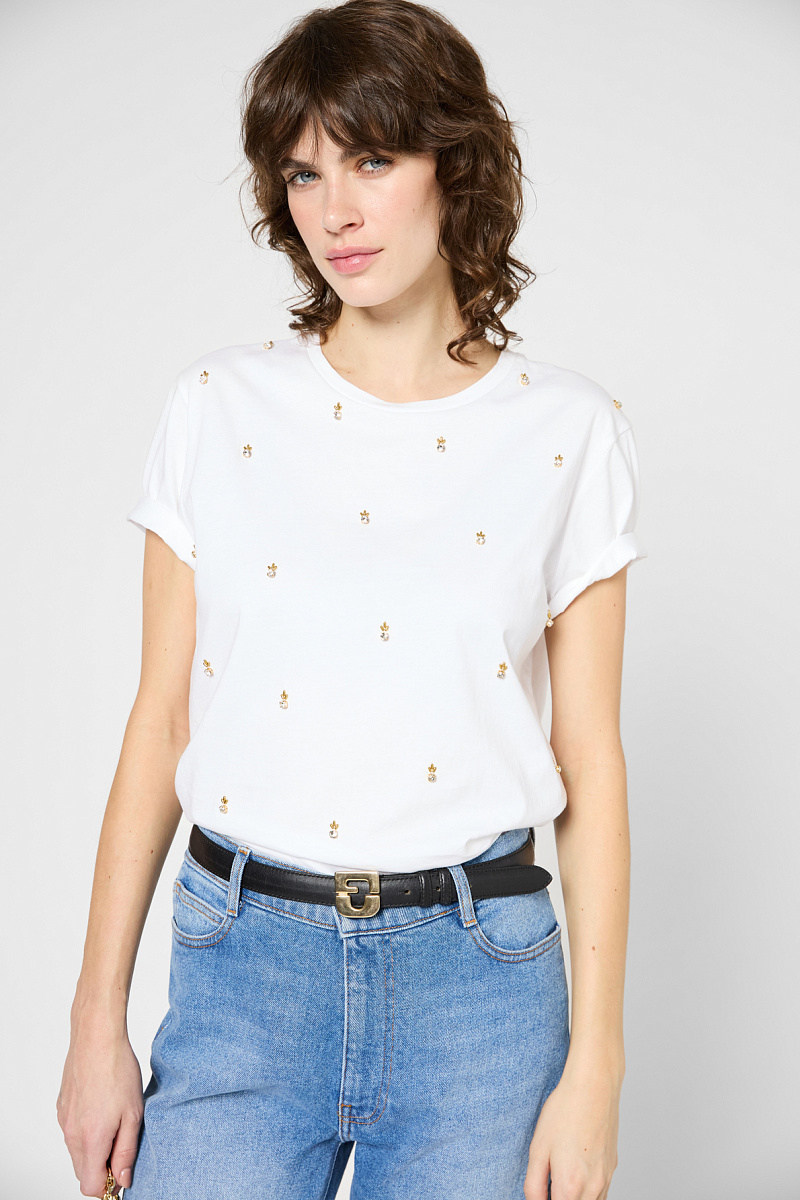 GRACIA - Футболка с вышивкой