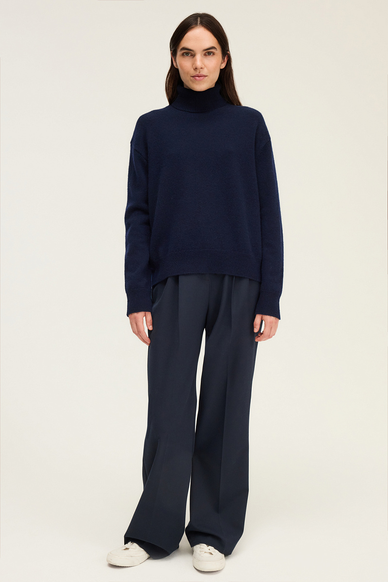 EVANA - Водолазка из 100% шерсти