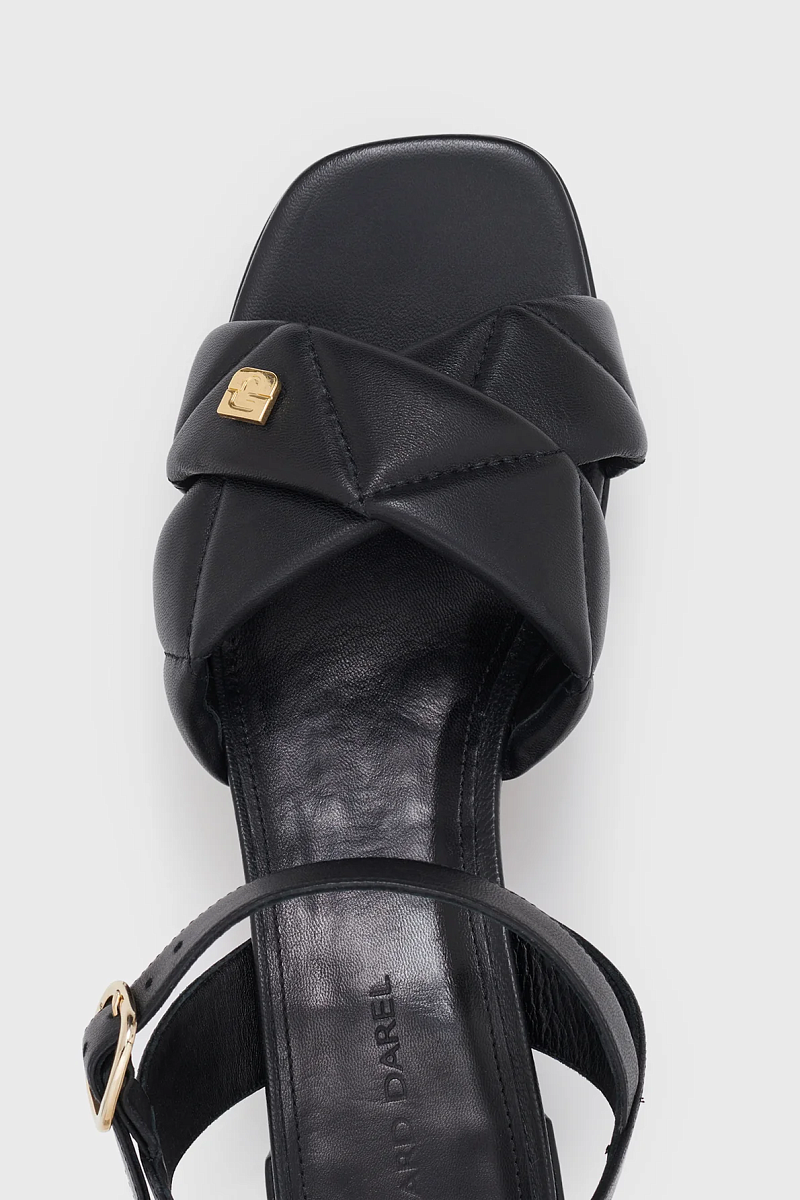 LIVIA - Сандалии из стеганой кожи на платформе LIVIA - Сандалии из стеганой кожи на платформе