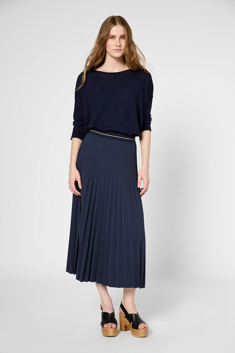 VIOLETA - Плиссированная юбка-миди