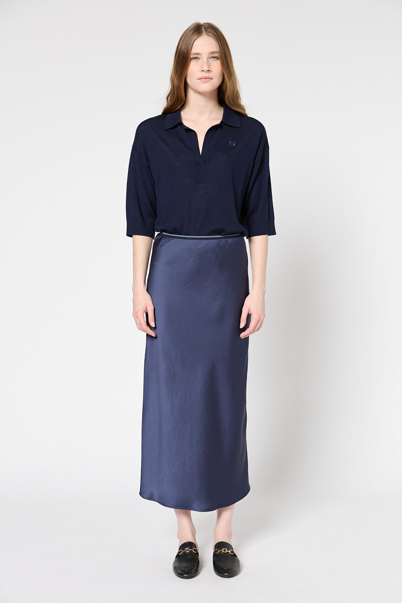 VESANIE - Юбка-макси из сатина