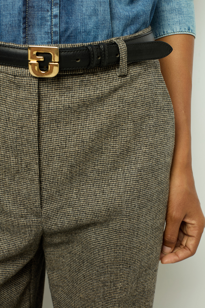 DALI - Брюки широкого кроя с принтом