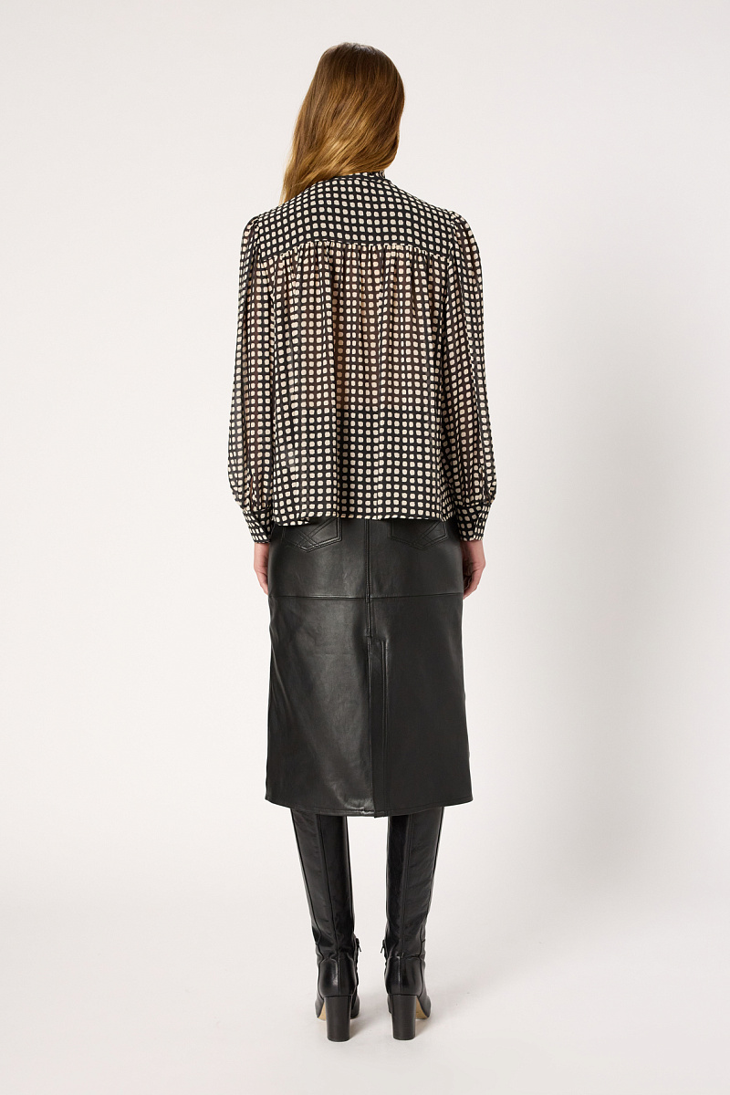 ALISHA - Блуза в горошек