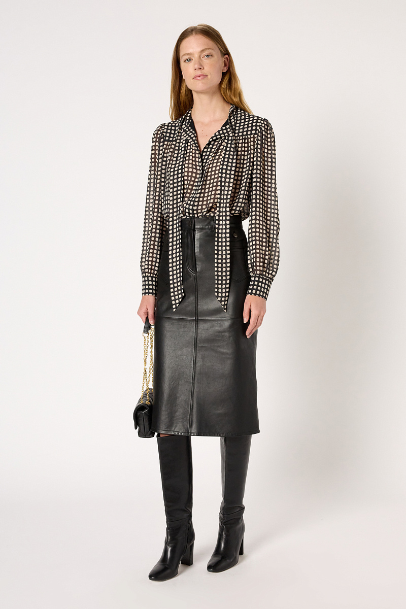 ALISHA - Блуза в горошек