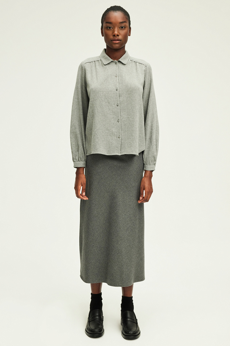 BERMA - Рубашка из смесовой шерсти
