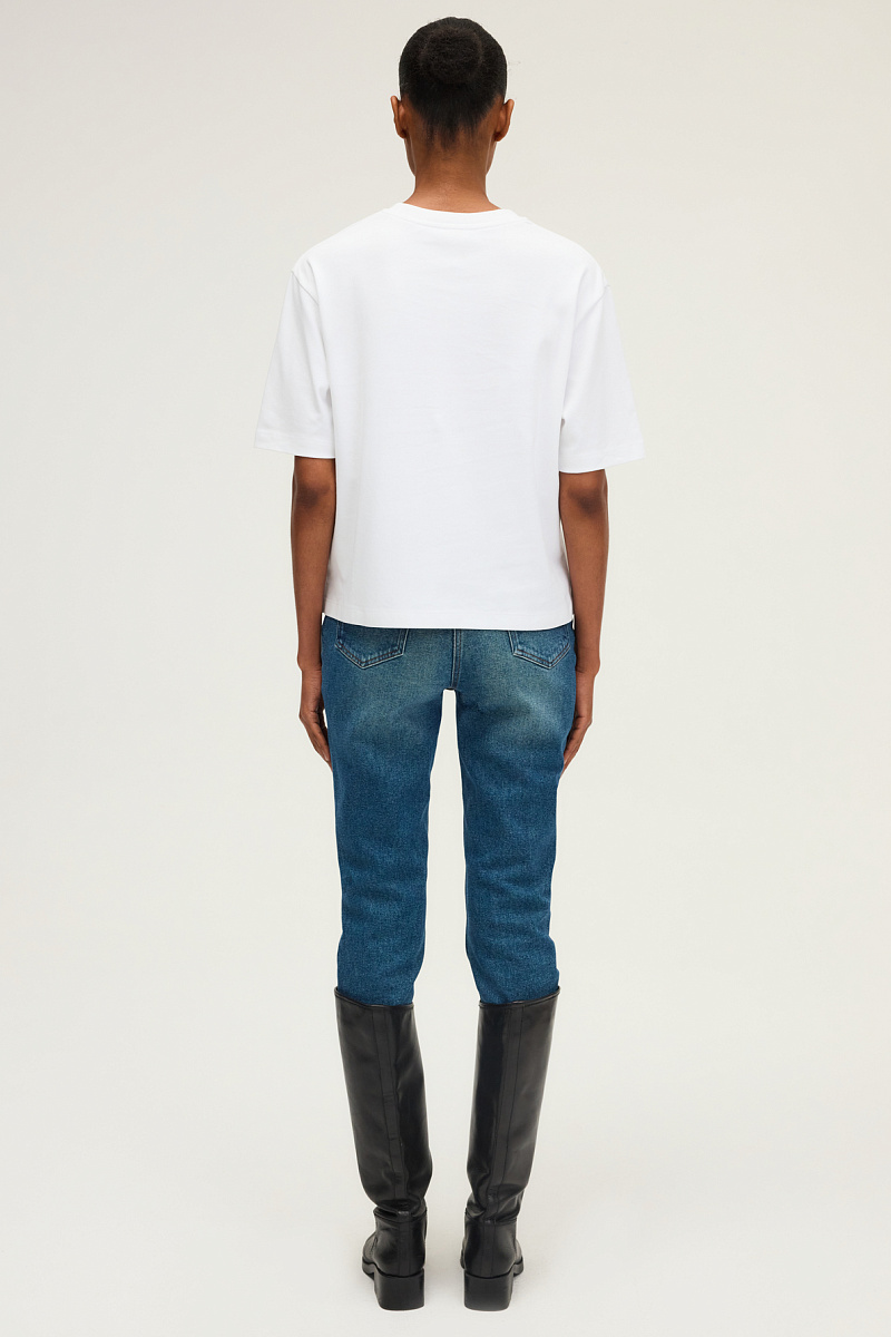 HEVA - Футболка из хлопка с круглым вырезом HEVA - Футболка из хлопка с круглым вырезом