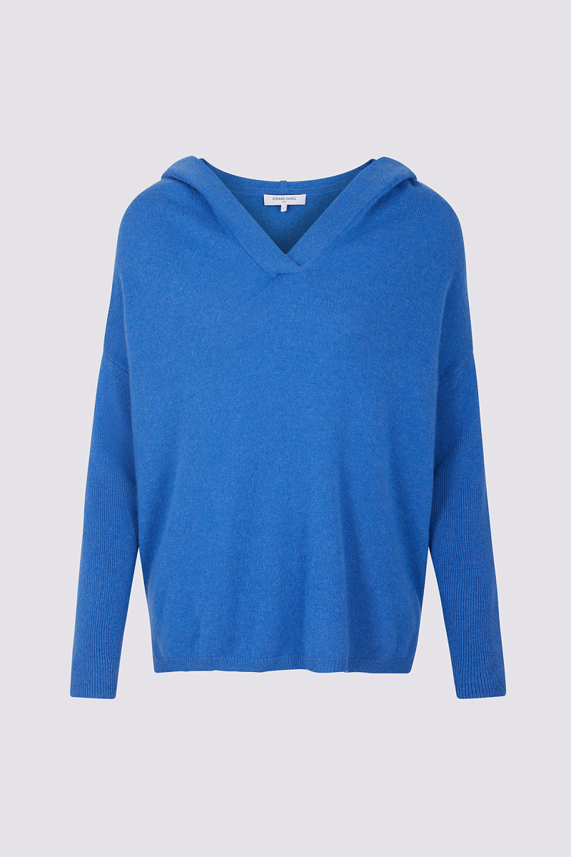 LEOTINA - Пуловер с капюшоном из кашемира