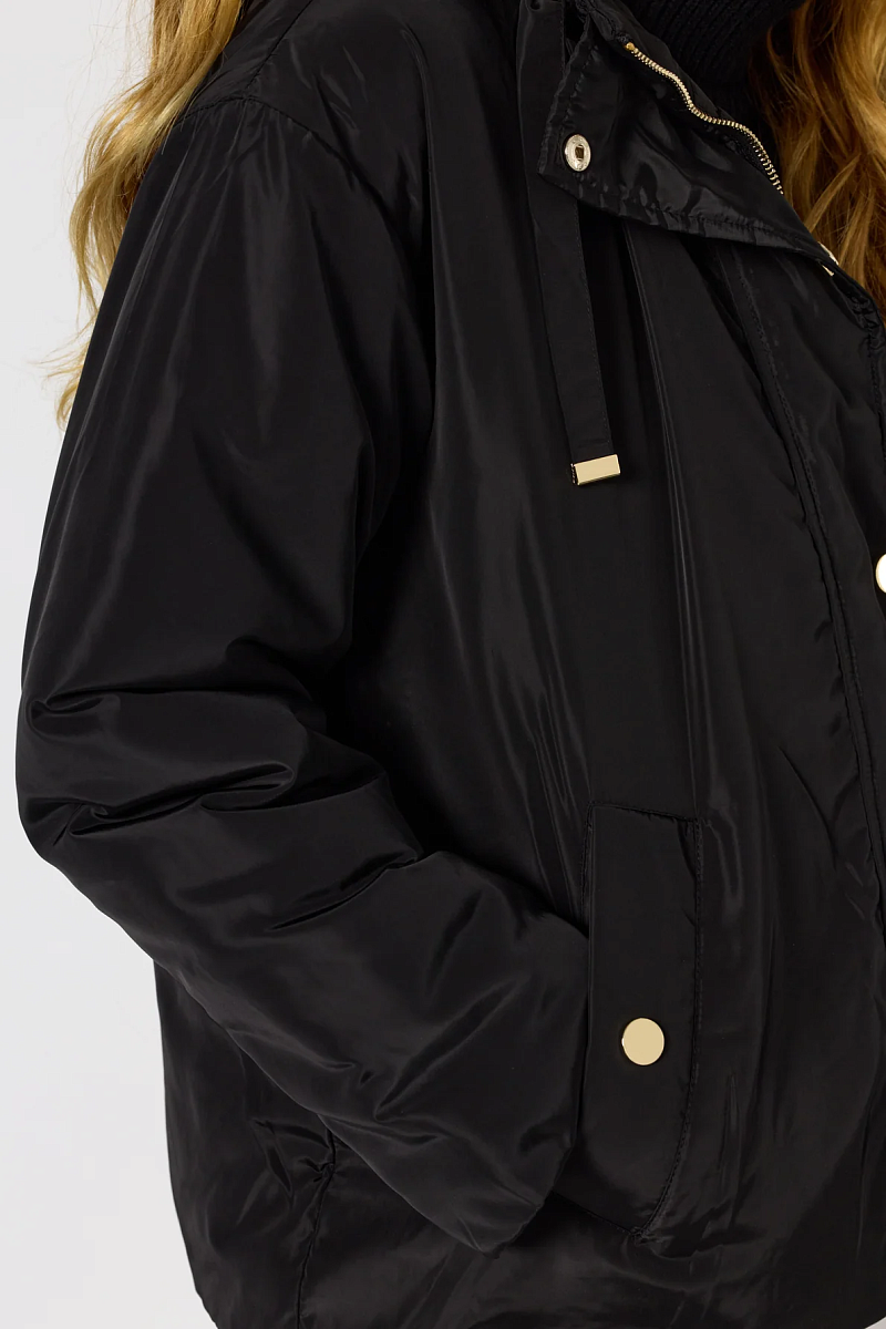 MARISSA - Укороченная дутая куртка с капюшоном