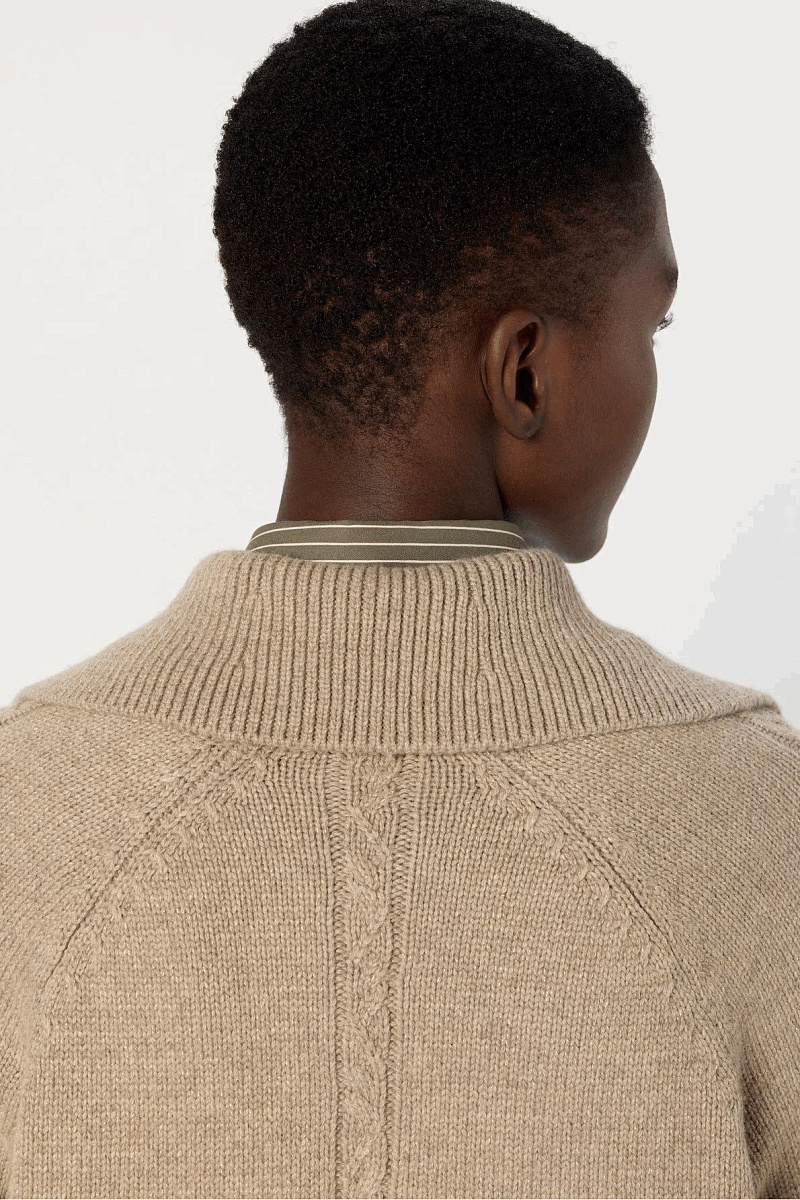 EDENA - Джемпер с молнией на воротнике