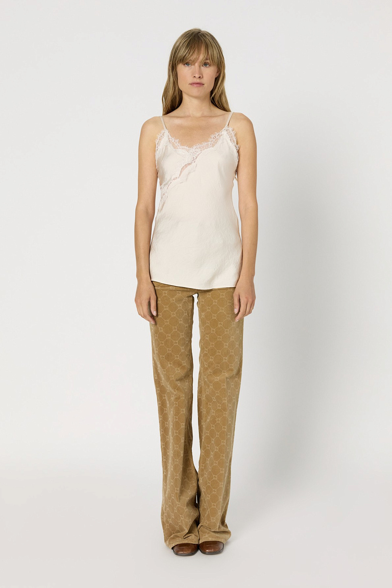 ALISON - Кружевной топ с тонкими бретелями