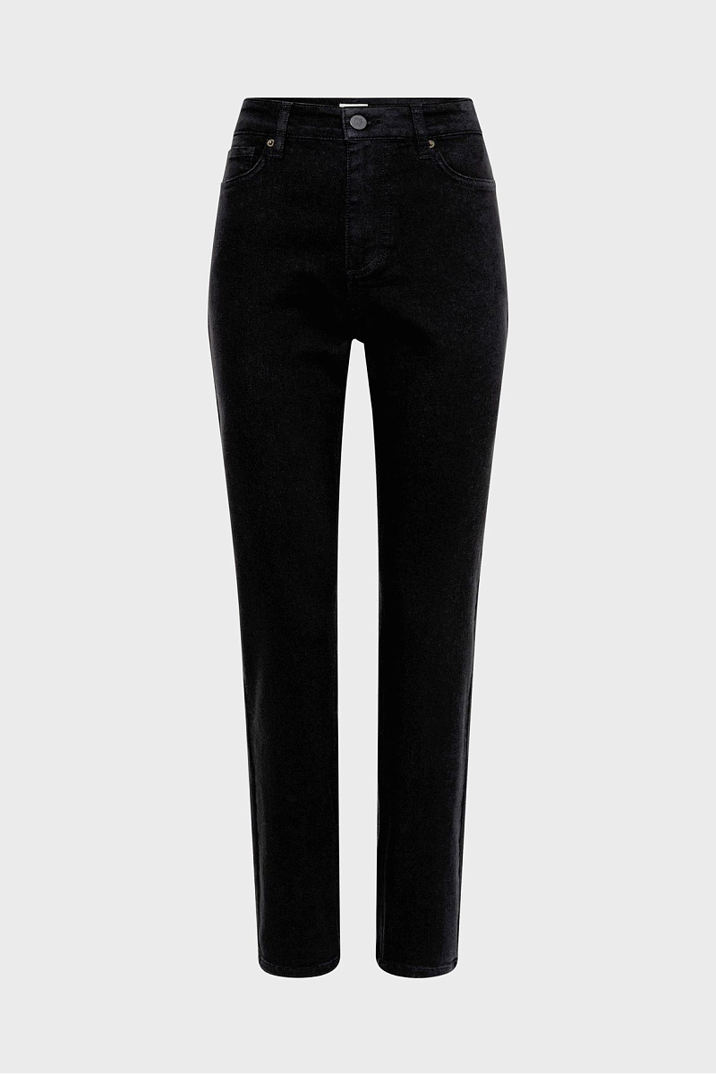 CARMEN - Прямые черные джинсы
