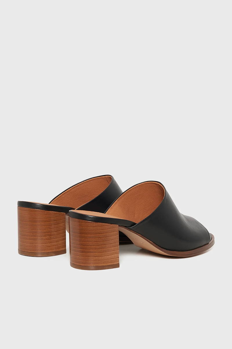 LIVIO - Кожаные мюли на каблуке