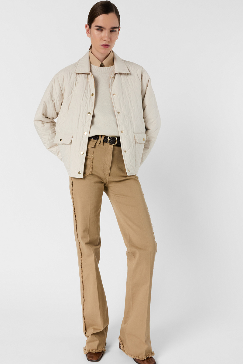 PHEONA - Бежевая двусторонняя стеганая куртка