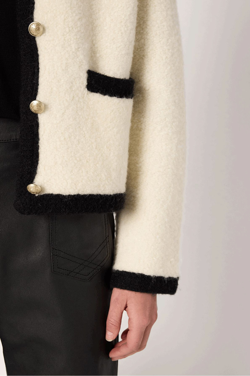 EWA - Кардиган из смесовой ткани с эффектом букле