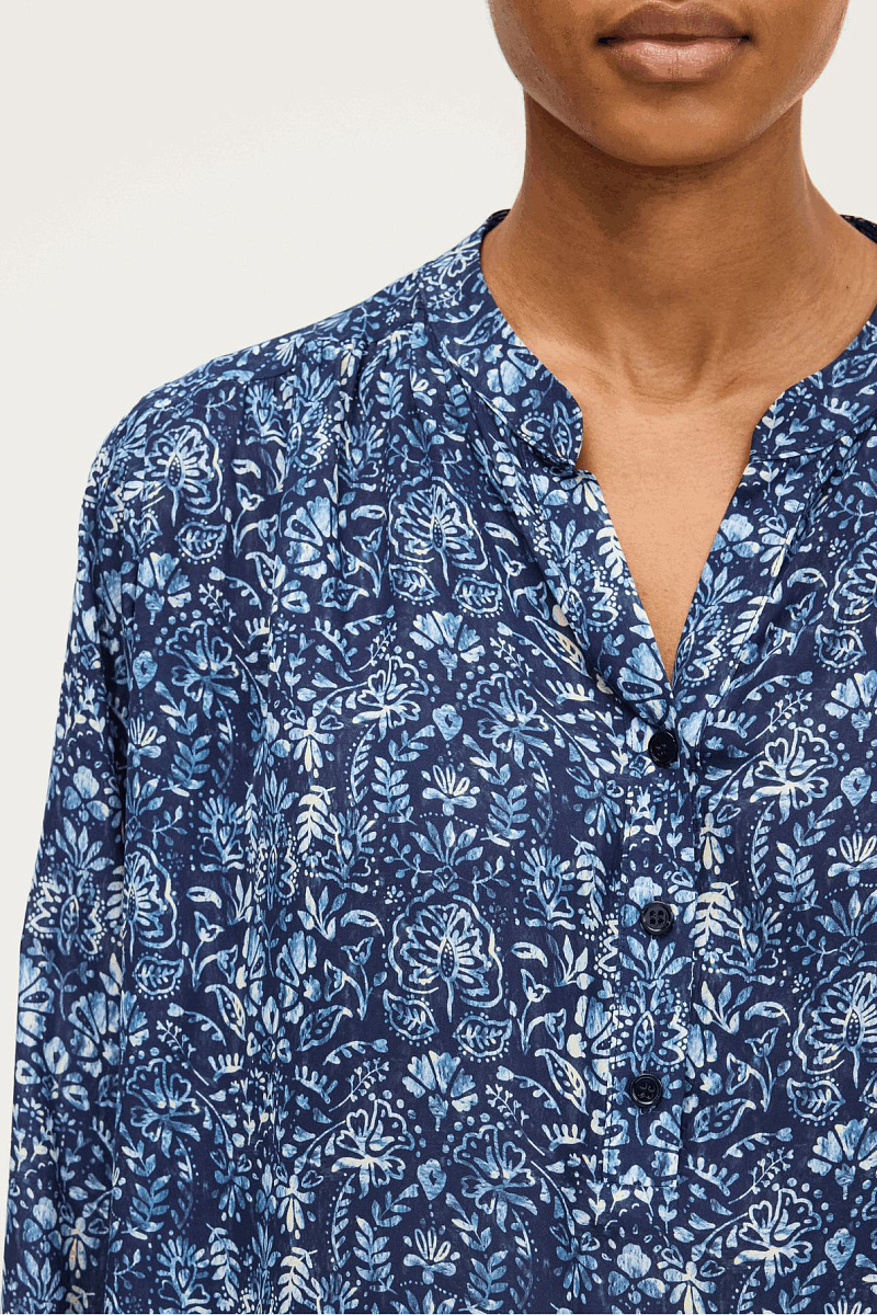 AKINA - Блуза с растительным принтом AKINA - Блуза с растительным принтом