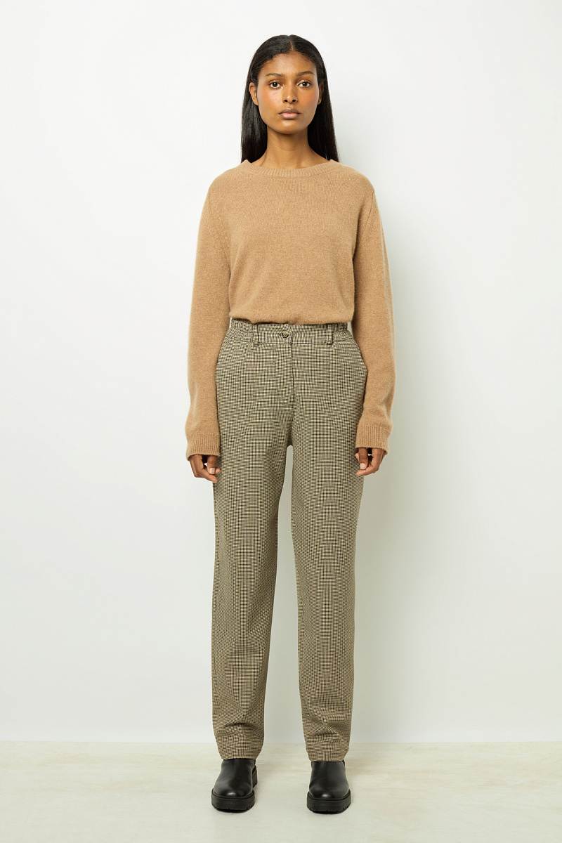 NIAMIE - Брюки-кэррот с принтом