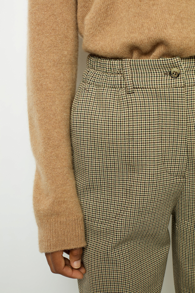 NIAMIE - Брюки-кэррот с принтом