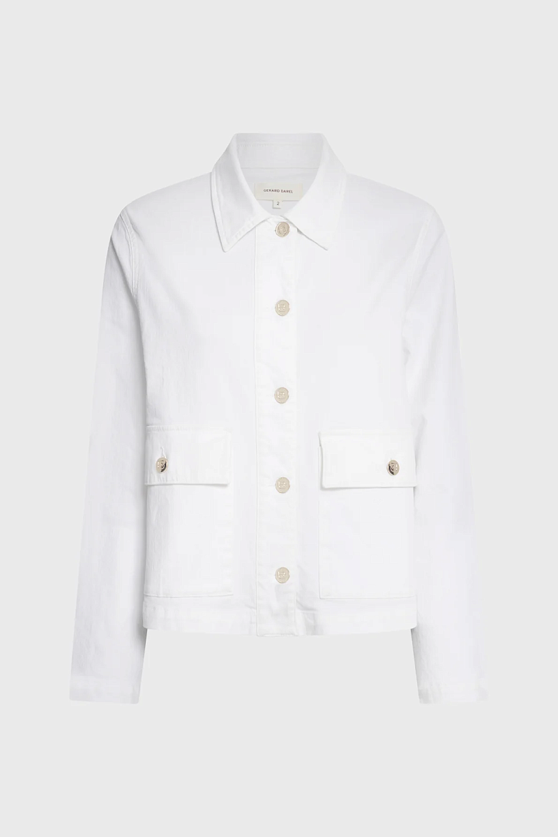 THYRA - Белая джинсовая куртка