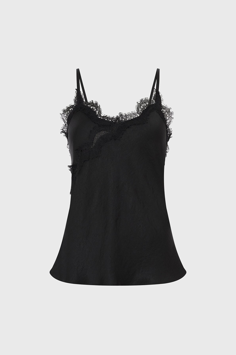 ALISON - Кружевной топ с тонкими бретелями