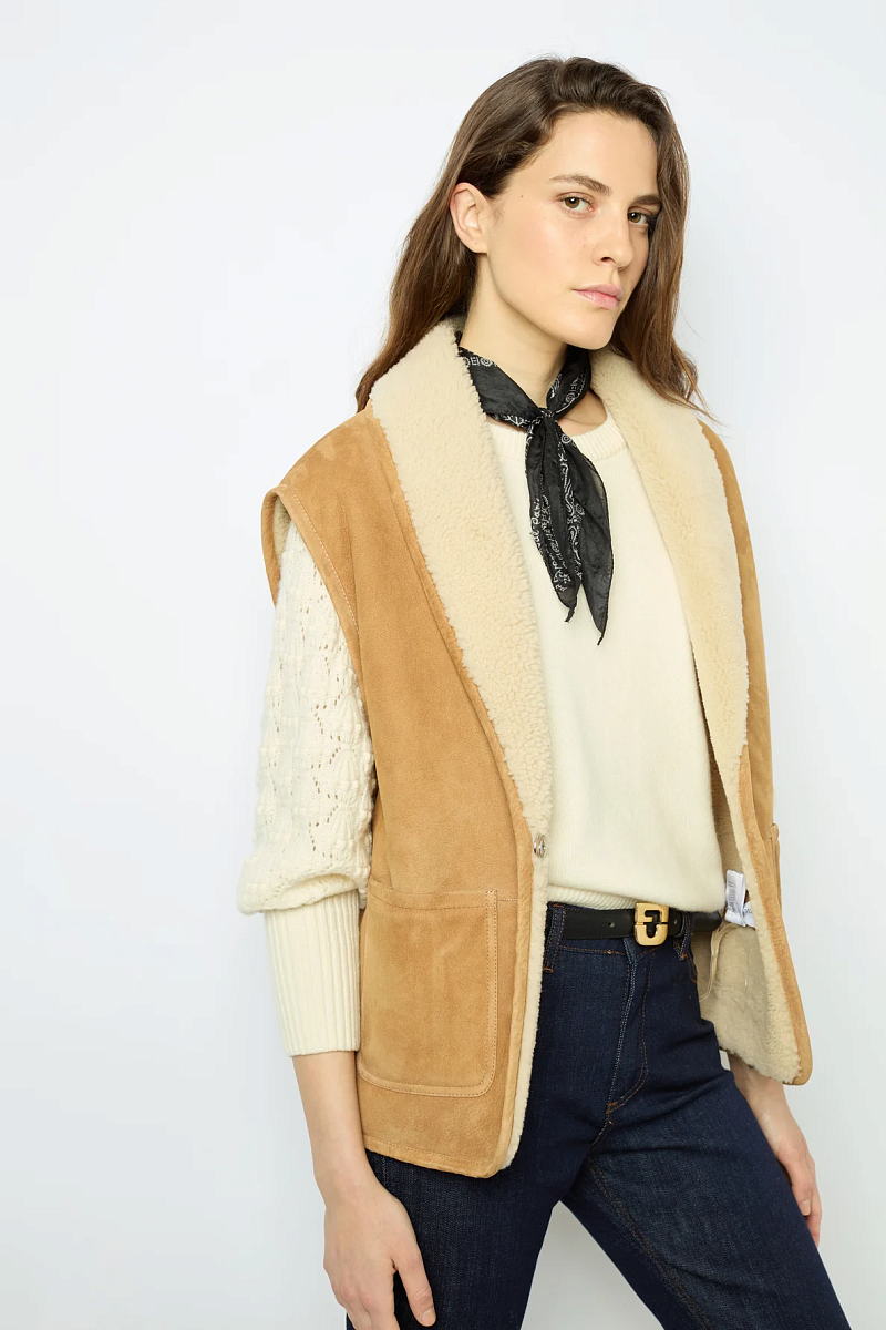 LYDIA - Жилет из овчины
