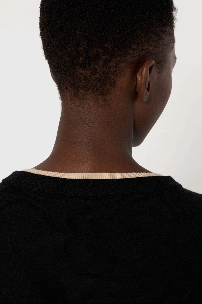 ELEA - Джемпер с двойными манжетами и воротником