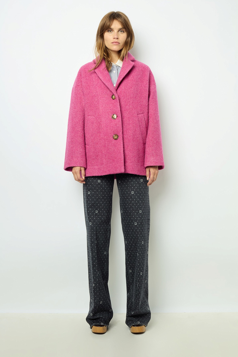 LINETTE - Пальто цвета фуксия