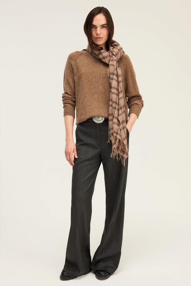 CLEM - Широкие брюки в тонкую полоску