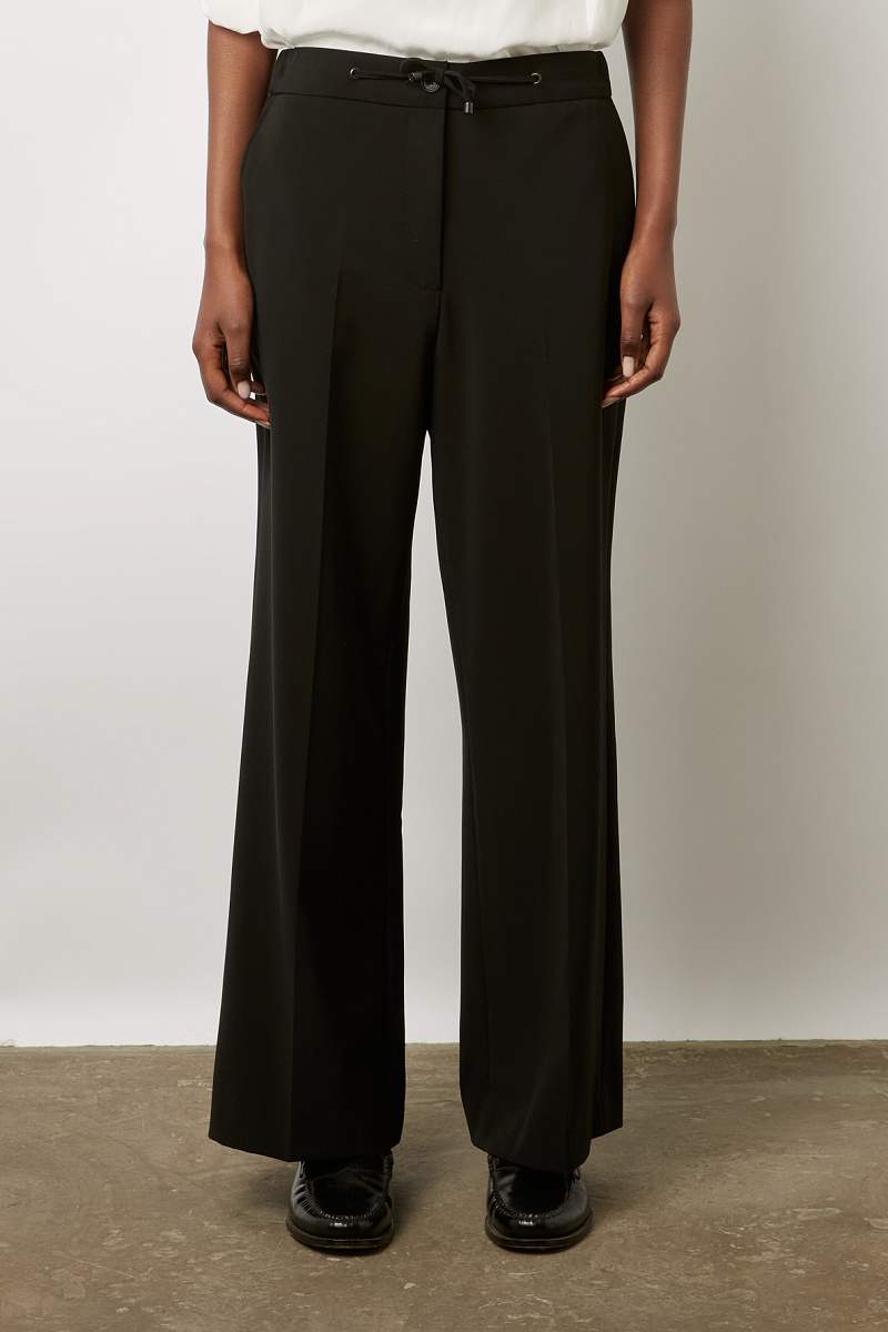 CLOELIA - Брюки прямого кроя из микрофибры