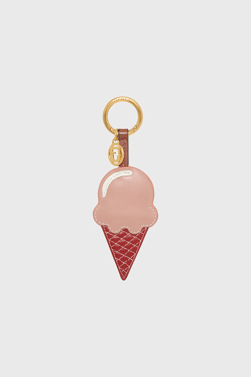 GELATO - Брелок из кожи в форме мороженого