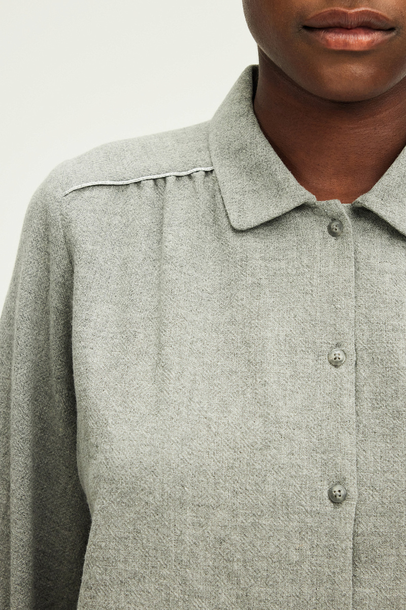 BERMA - Рубашка из смесовой шерсти