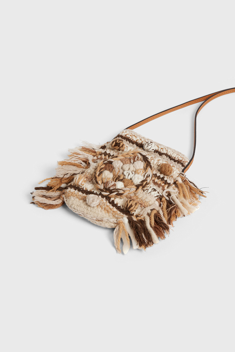 ROSIE - Вязаный чехол для телефона из пестрой шерсти