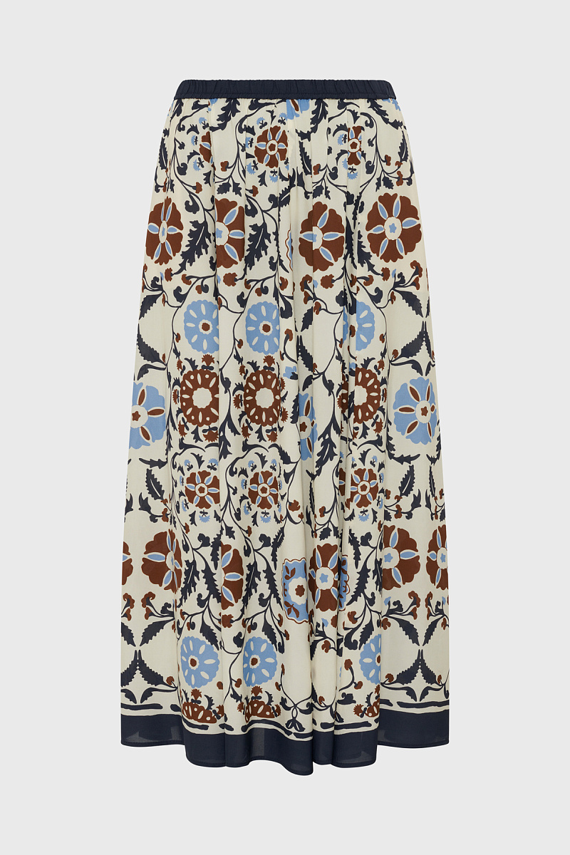 JONIA - Длинная юбка с растительным принтом