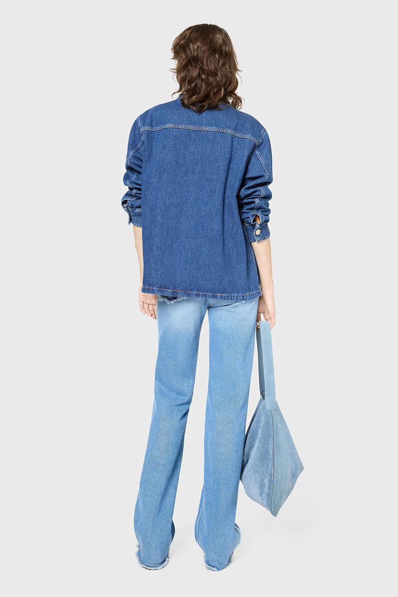 RITZA - Джинсовая куртка с золотистыми пуговицами