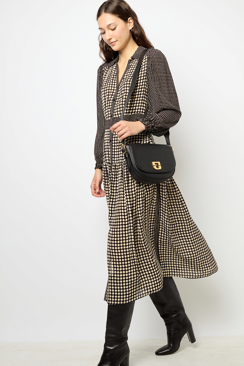 LE CAMILLE - Сумка-мессенджер из кожи