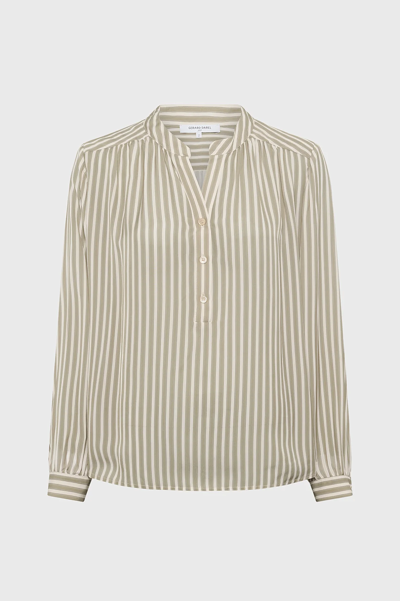 UNYKA - Блуза в полоску из мягкой ткани