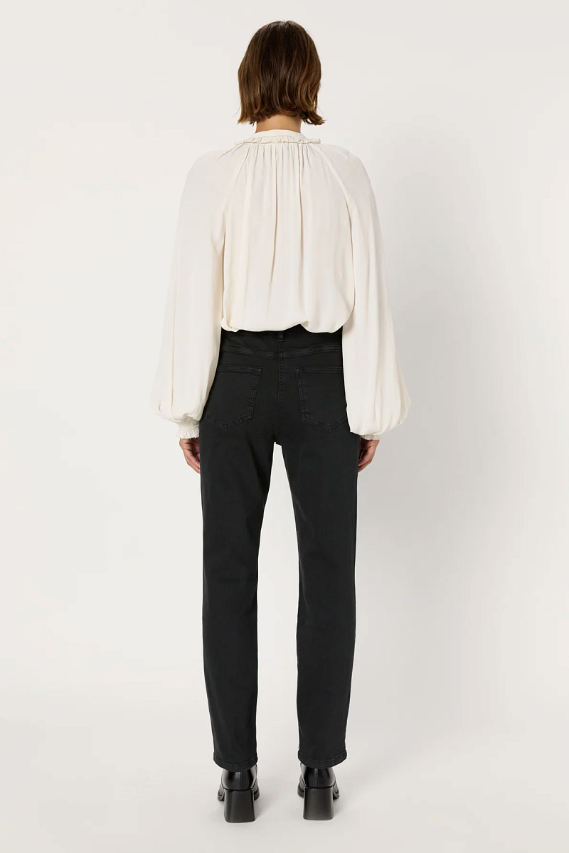 CARMEN - Прямые черные джинсы