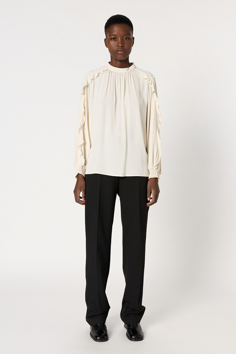ANAIS - Струящаяся блуза с оборками
